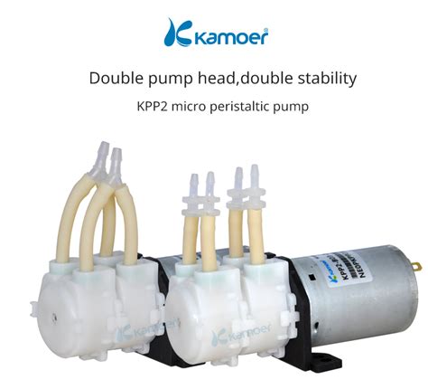 Buy Kpp Micro Double Head Water Distribution Peristaltic Pump