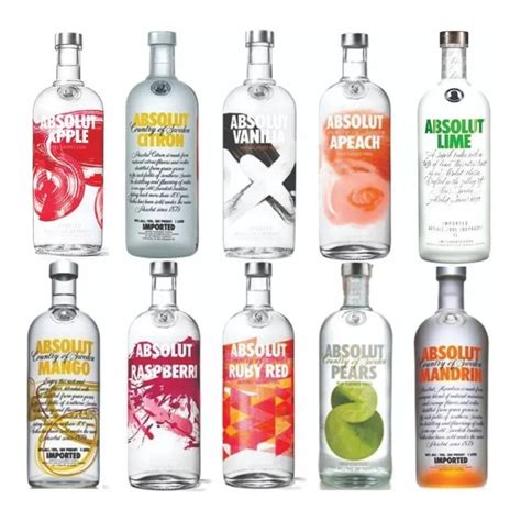 Vodka Absolut Sabores 1L Shopee Brasil