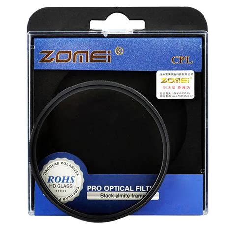 Aliexpress Buy Zomei 62mm CPL Filter CIR PL Circular Polarizing