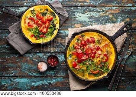 Healthy Frittata Two Image Photo Free Trial Bigstock