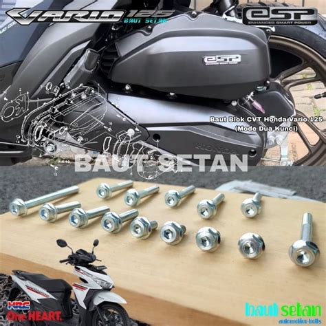 Jual Baut Blok Cvt Honda Vario Series Dua Kunci Shopee Indonesia