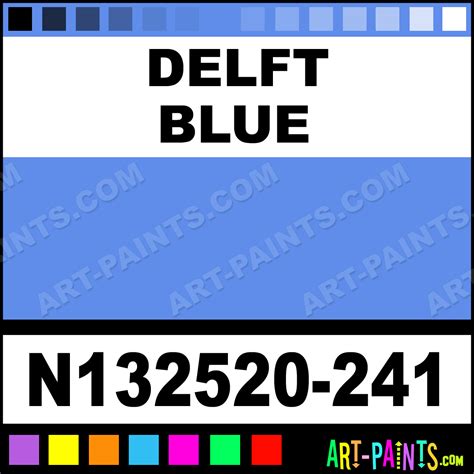 Delft Blue Oil Landscape 24 Pastel Paints - N132520-241 - Delft Blue Paint, Delft Blue Color ...