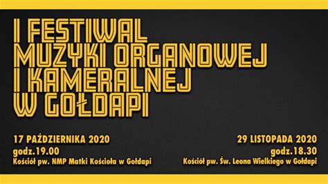 Festiwal Muzyki Organowej I Kameralnej