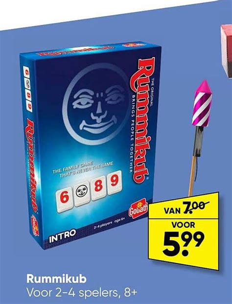 Rummikub Aanbieding Bij Big Bazar Folders Nl