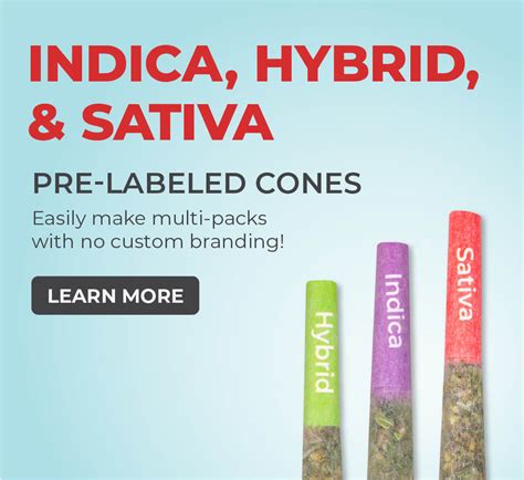 Pre Rolled Cones Pre Roll Machines Pre Roll Packaging Custom Cones USA