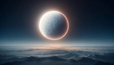 Ice Moon eclipse by FutureRender on DeviantArt