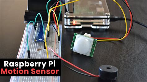 Raspberry Pi Motion Sensor Using A Pir Sensor Youtube