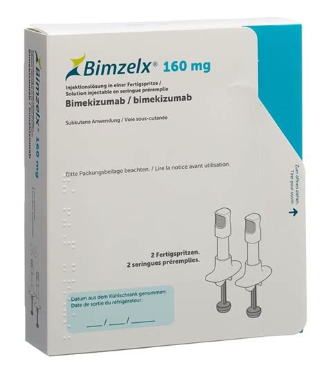 BIMZELX Inj Lös 160 mg ml Fertigspritze Fertspr 1 ml Online bestellen