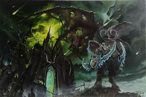 Illidan - Black Temple by Oxyartspro on DeviantArt