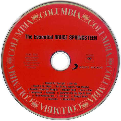 Car Tula Cd De Bruce Springsteen The Essential Portada