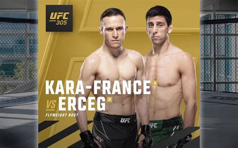 Kai Kara France Vs Steve Erceg Round By Round Updates UFC 305 Kai