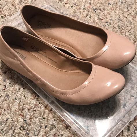 Mossimo Supply Co Shoes Mossimo Nude Flats Poshmark
