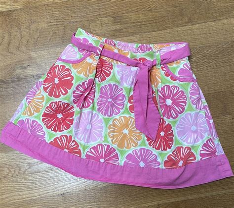 Lilly Pulitzer White Label Girls Pink Skirt Size X Watermelon Print Ebay