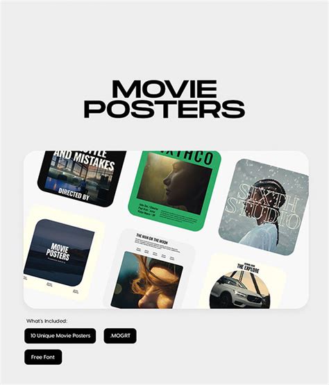 Movie Poster Templates - Movie Poster Templates