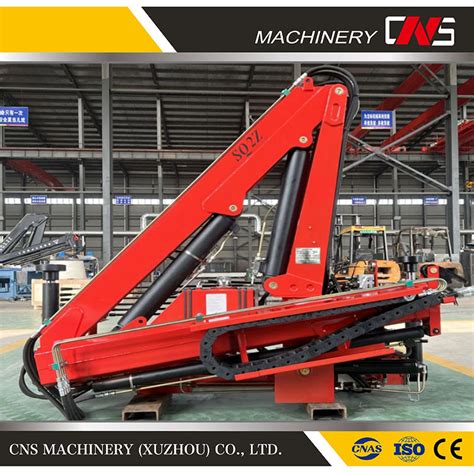 China Cns Mobile Knuckle Boom Folding Arm Lifting Crane 2 Ton Truck