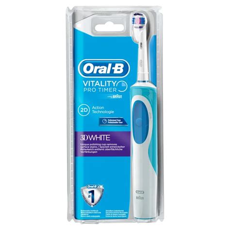 Oral B Electric Toothbrush Vitality 3d White Powered By Braun Lazada Ph