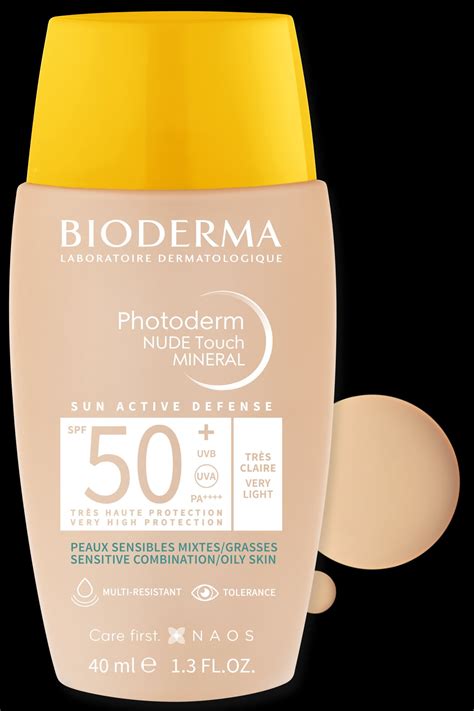 Bioderma Photoderm Nude Touch Spf50 Tres Claire Frasco 40ml Farmacenter