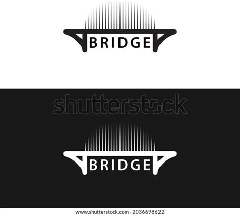 Minimalist Bridge Logo Design Vector File Stock Vector (Royalty Free ...