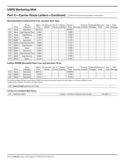 Ps Form 3602 R Fill Out Sign Online And Download Printable Pdf