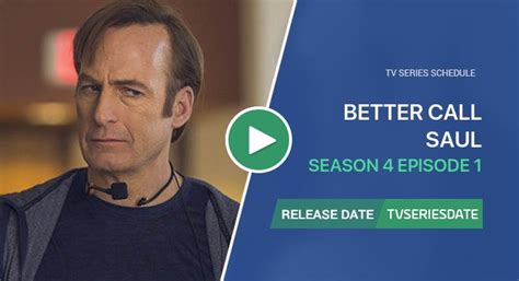 Better Call Saul Season 4 Episode 1 Release Date