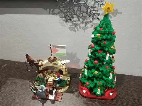 My Lego Christmas A Tree And A Nativity Scene R Lego