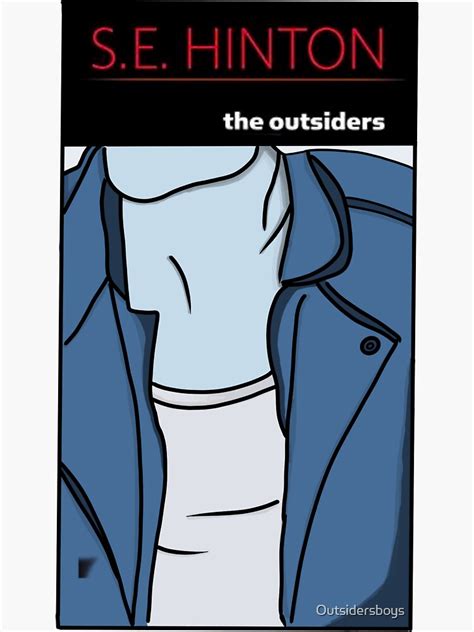 "The Outsiders book cover" Sticker for Sale by Outsidersboys | Redbubble