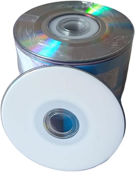 50 Pack 8cm White Surface Printable Mini Recordable Blank DVD R Discs