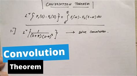 Convolution Theorem Inverse Laplace Transform Hindi Maths 3