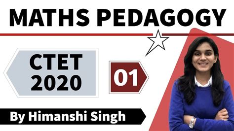 Target CTET 2020 Maths Pedagogy By Himanshi Singh Class 01 YouTube