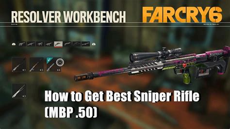 How To Get Best Sniper Rifle MBP 50 Specialist Weapon In Far Cry 6