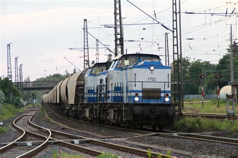 1702 und 1701 an einen warmen 12 06 2012 auf dem Güterumgehungsgleis in