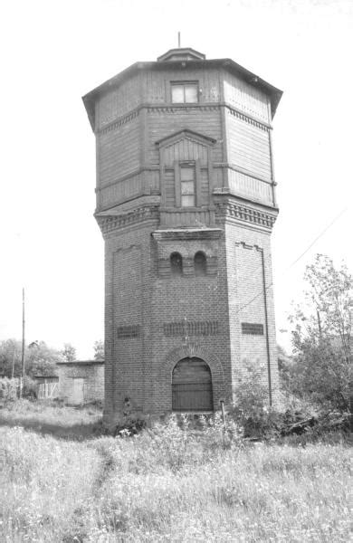 Water tower - Antropovo | historical building, 1900s construction