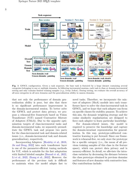 Generalized Few Shot Continual Learning With Contrastive Mixture Of Adapters Deepai