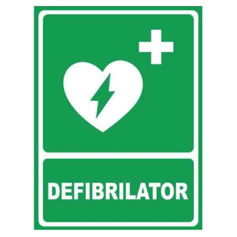 Sticker Decorativ Indicator Defibrilator Autocolant X Mm A