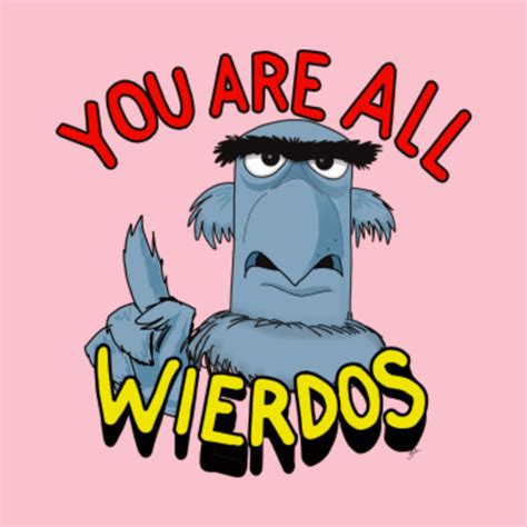 Weirdos Sam The Eagle Muppets You Are All Weirdos Kids T Shirt