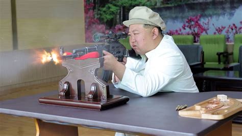 New Photos Show North Koreas Kim Touring Arms Factories And Taking