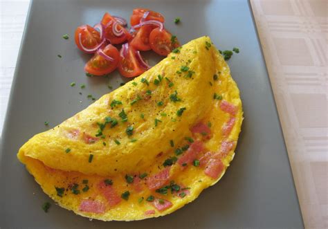 Omlet z szynką DoradcaSmaku pl