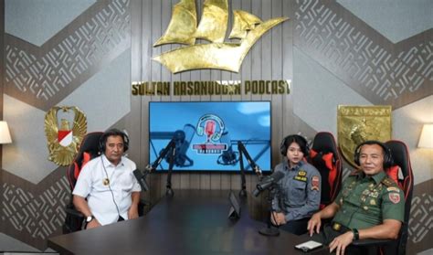 Pangdam XIV Hsn Langsung Menjadi Host Dalam Dialog Interaktif Bersama