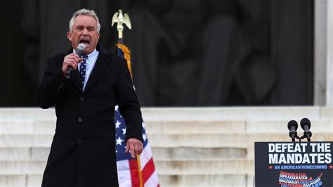 Rfk Jr S Presidential Campaign Is Driven By Conspiracy Theories Npr