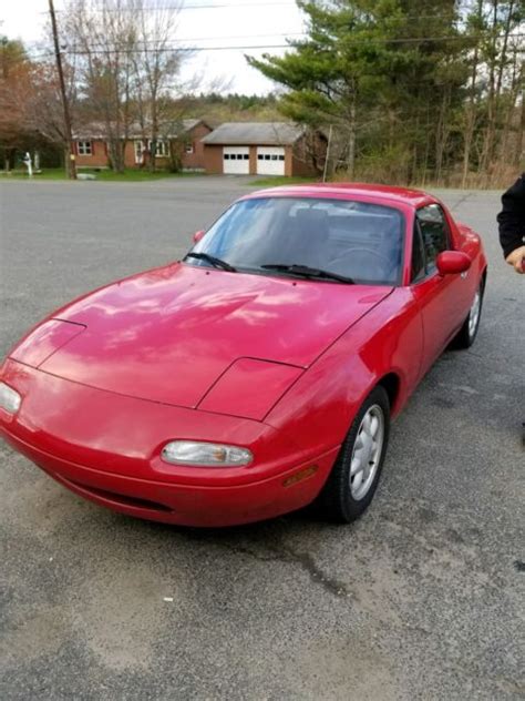 1990 Mazda Miata Convertible With Hard Top Classic Mazda MX 5 Miata