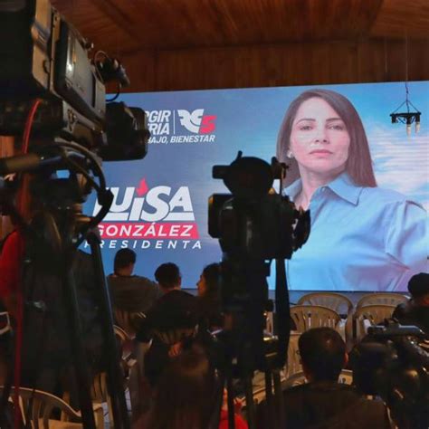 Elecciones Ecuador Luisa Gonz Lez Se Pronuncia Sobre Los