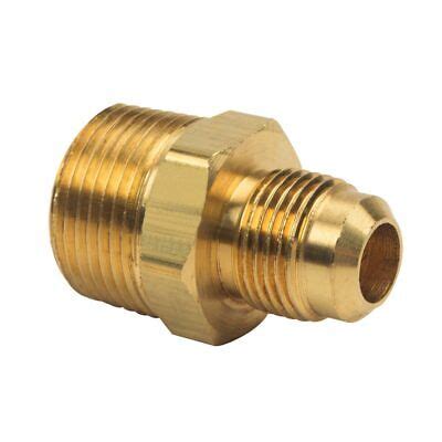 Thrifco Inch Flare X Inch Mip Brass Adapter Ebay