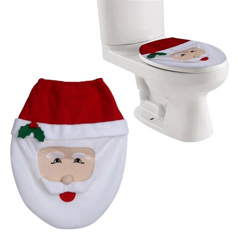 Aliexpress Buy 2017 3 Style Choice 1 Pcs Snowman Santa Toilet