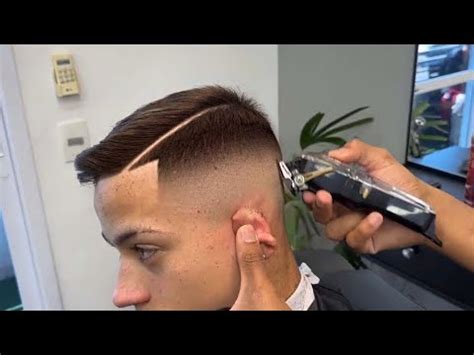 Como Fazer Degrad Mid Fade E Risco Lateral Youtube