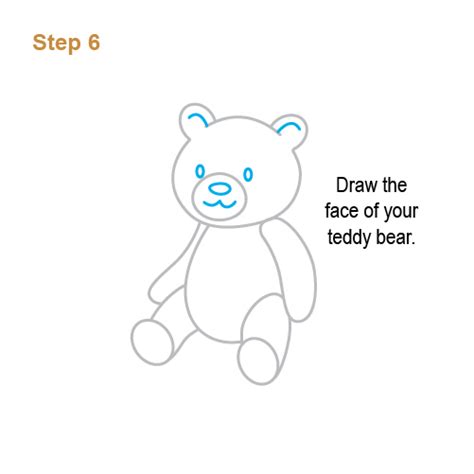 Teddy Bear Drawing Easy Step By Step - pic-fisticuffs