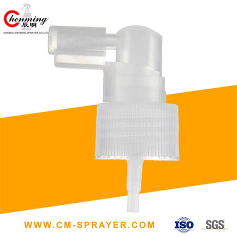 Black Pp Plastic Fine Mist Sprayer Pump Ribbed Top Mm