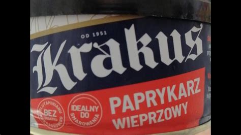 Zapasy Jedzenia Na Trudne Czasy Krakus Paprykarz Wieprzowy Jedzenie