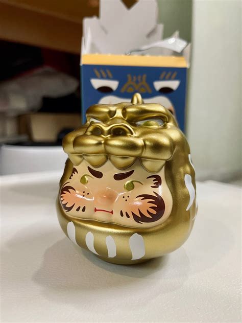 Pp X Monster Daruma Gold Godzilla Hobbies And Toys Toys And Games On