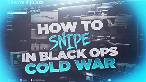 HOW TO SNIPE IN CALL OF DUTY BLACK OPS COLD WAR BLACK OPS COLD WAR