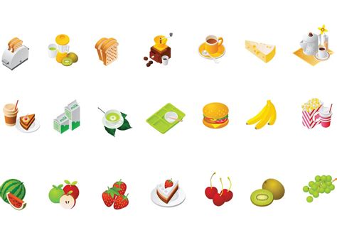 Food Icon Vector Pack 12169 Vector Art at Vecteezy